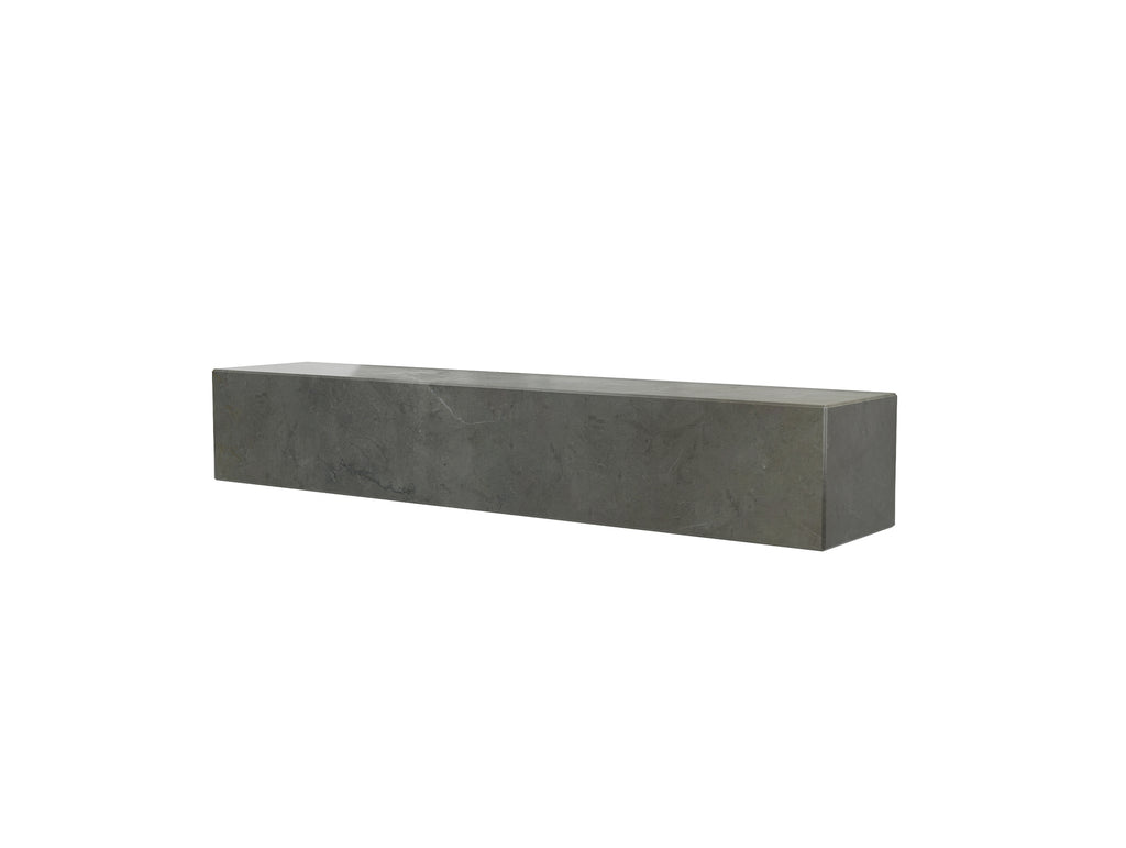 Marble Plinth Shelf by Menu - Grey Kendzo Marble