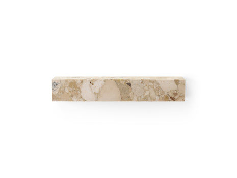 Marble Plinth Shelf by Menu - Sand Kunis Breccia Marble
