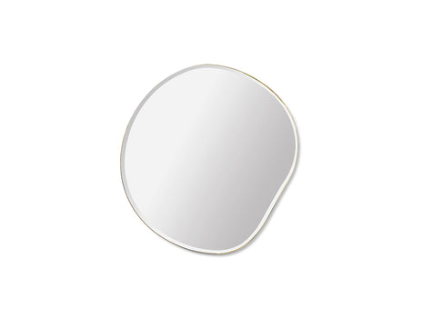 Pond Mirror by Ferm Living - Small - Polished Brass Frame