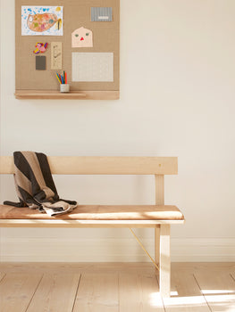 Position Bench - White Oiled Oak - Form & Refine