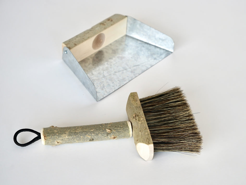 Potting Shed Brush and Pan by Geoffrey Fisher
