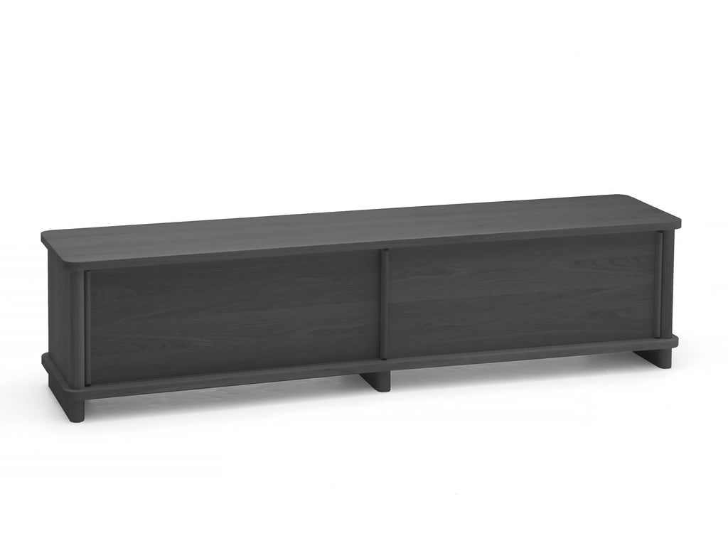 Karimoku New Standard - Prop TV Sideboard, Black Painted Oak, 200 cm