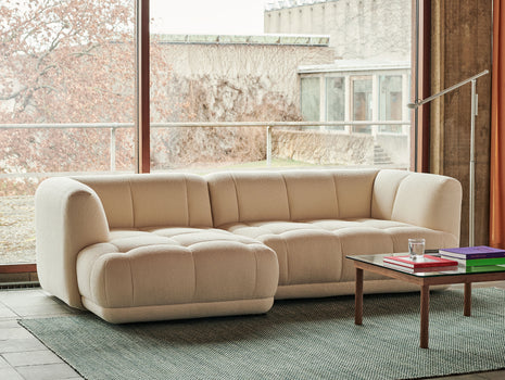 Quilton Sofa - Combination 19 in Flamiber by HAY