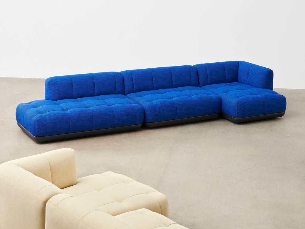 Quilton Sofa with Contrast Base - Combination 23 by HAY
