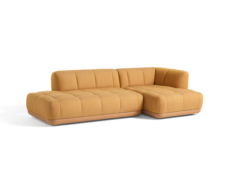 Quilton Duo Sofa in Fiord 442 / Remix 252 - Combination 21 by HAY