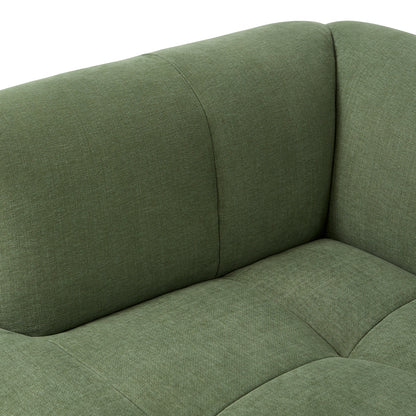 Quilton Corner Sofa by HAY - Combination 26 / Linara Tarragon 100