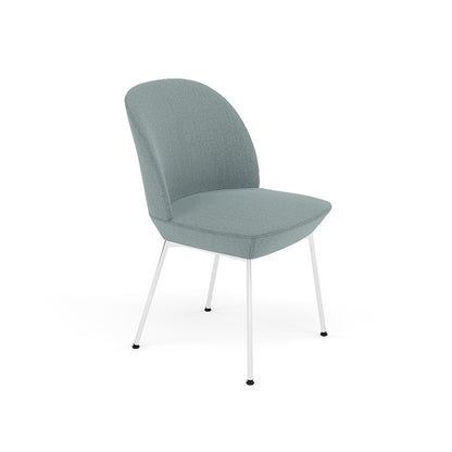 Oslo Side Chair by Muuto - Re wool 718 / Chrome Base