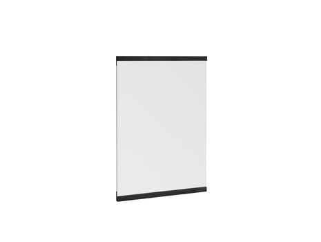 Moebe Rectangular Wall Mirror - 30 x 40 cm - Black Painted Oak