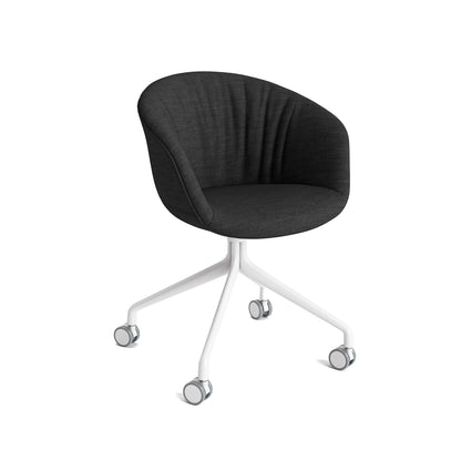 About A Chair AAC 25 Soft by HAY - Remix 173 / White Powder Coated Aluminium