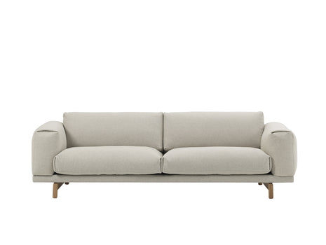 Muuto Rest Sofa / 3 Seater - Wooly Ivory 2256