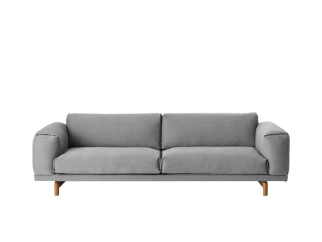 Rest Sofa by Muuto - 3 Seater / Steelcut Trio 133