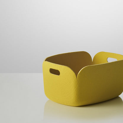 Restore Storage Basket by Muuto - Yellow 