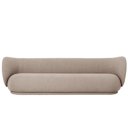 Rico 4-Seater Sofa in Sand Bouclé by Ferm Living