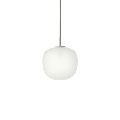 Rime Pendant Lamp by Muuto - Diameter 18 cm / Grey