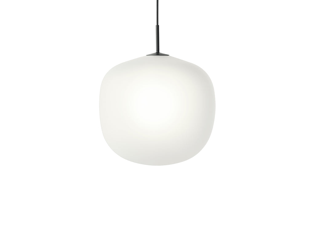 Rime Pendant Lamp by Muuto - Diameter 45 cm / Black