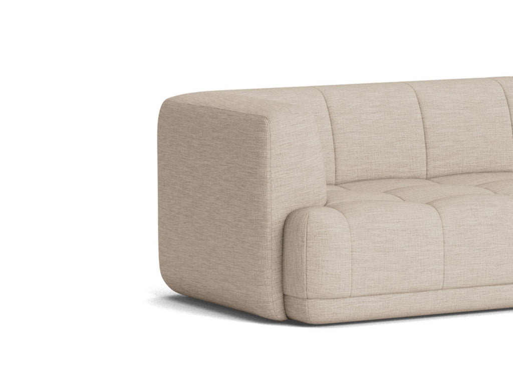 Quilton Corner Sofa by HAY - Combination 24 / Left / Ruskin Elk 05 