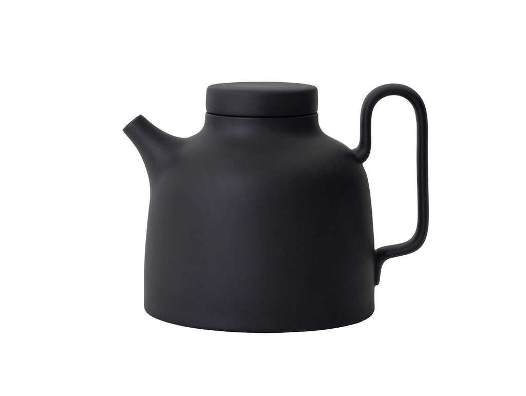 Tea Pot / Sand Secrets Collection / Black Clay by Design House Stockholm