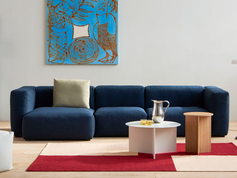 170 x 240 cm / Red Offset / Ethan Cook Flat Works Rug by HAY