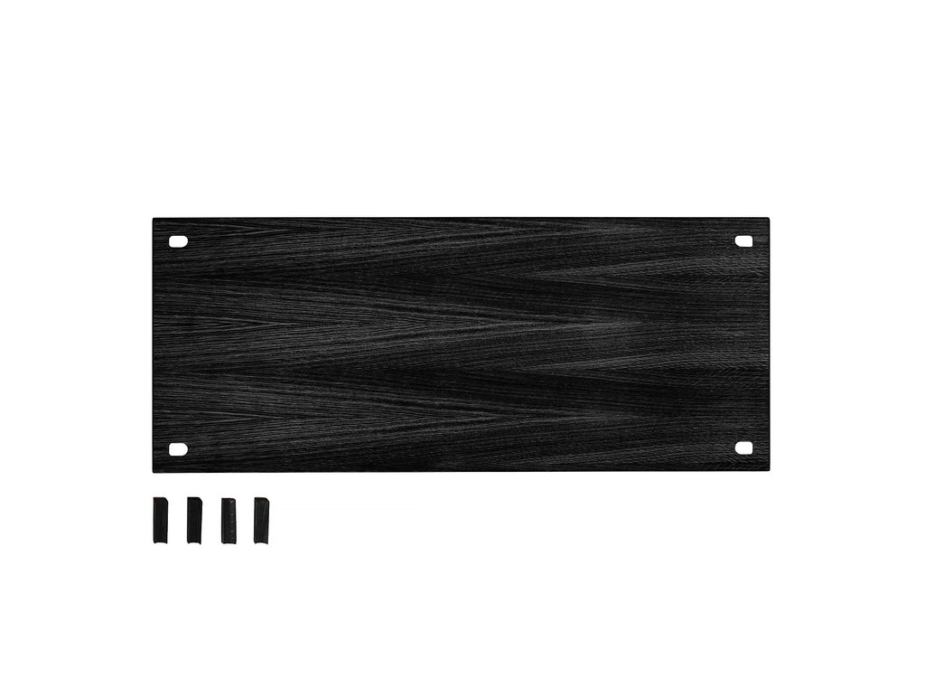 Moebe Shelf - 85 x 35 cm - Black Painted Oak