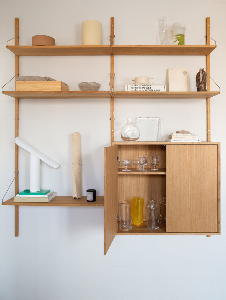 Frama Shelf Library Cabinet / Large / Oiled Oak