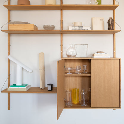 Frama Shelf Library Cabinet / Large / Oiled Oak