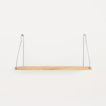 Shelf by Frama - D20 W40 / Oiled Oak / Stainless Steel Brackets