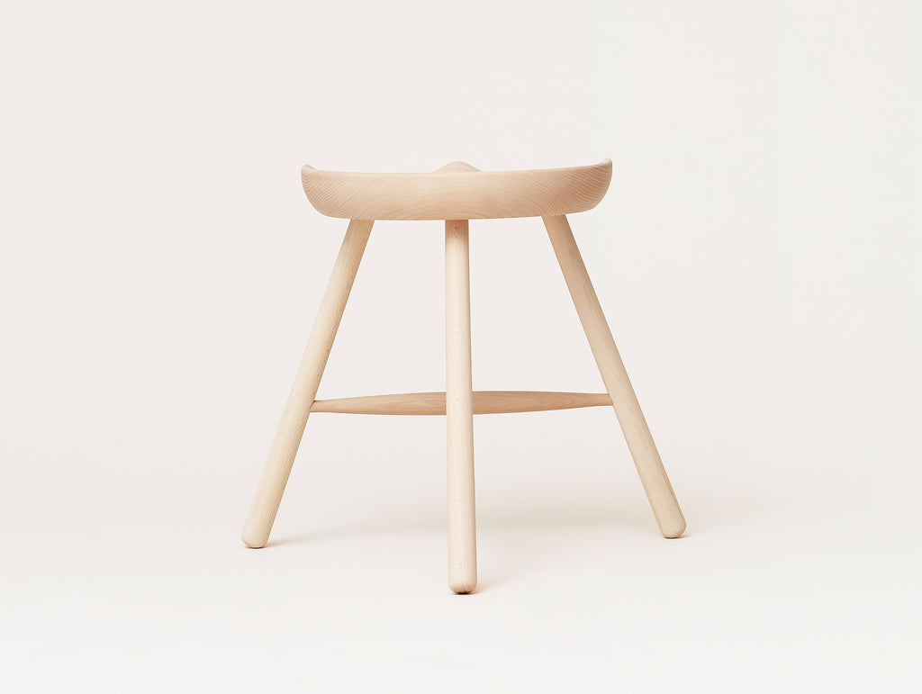 Shoemaker Chair No.49, White Oiled Beech