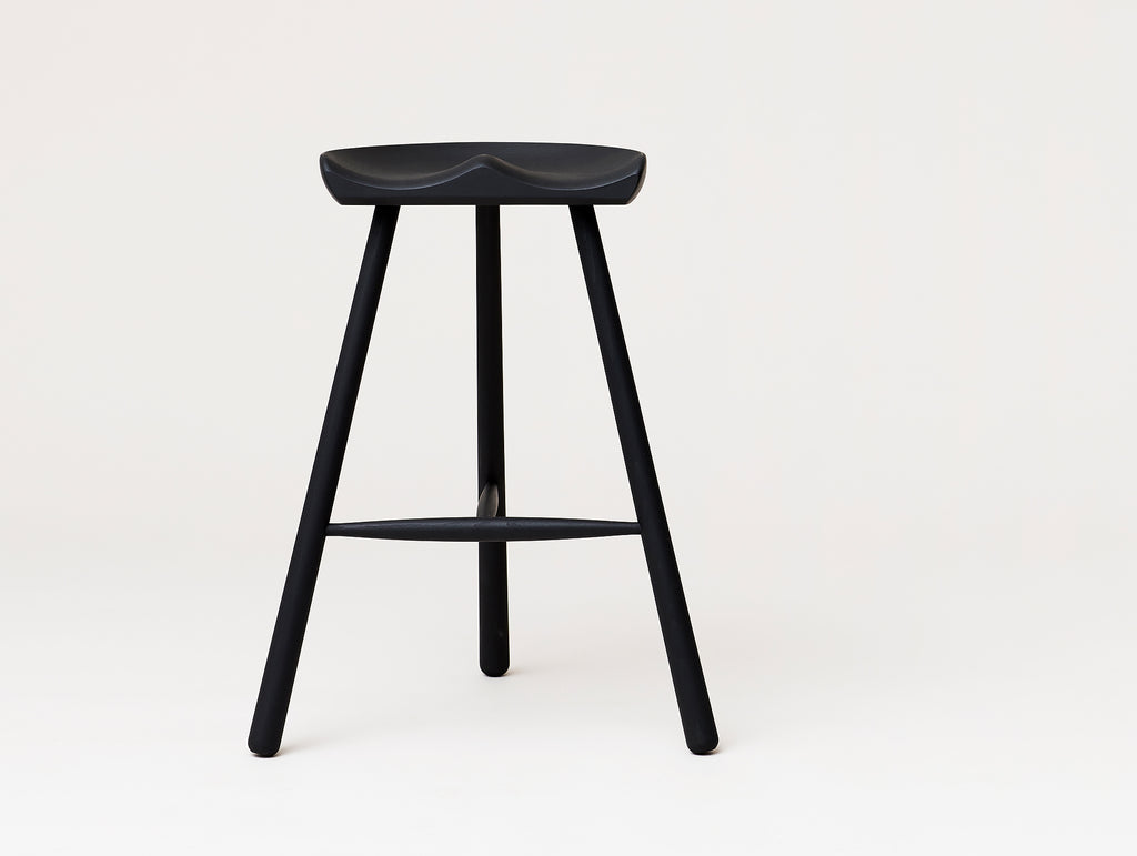 Shoemaker Chair No.68 - Black Stained Beech