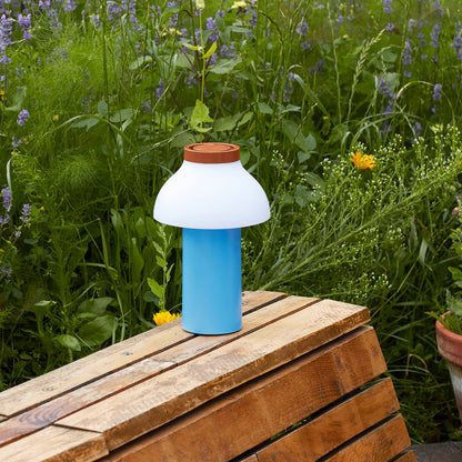 Sky Blue PC Portable Lamp by HAY