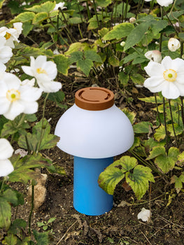 Sky Blue PC Portable Lamp by HAY