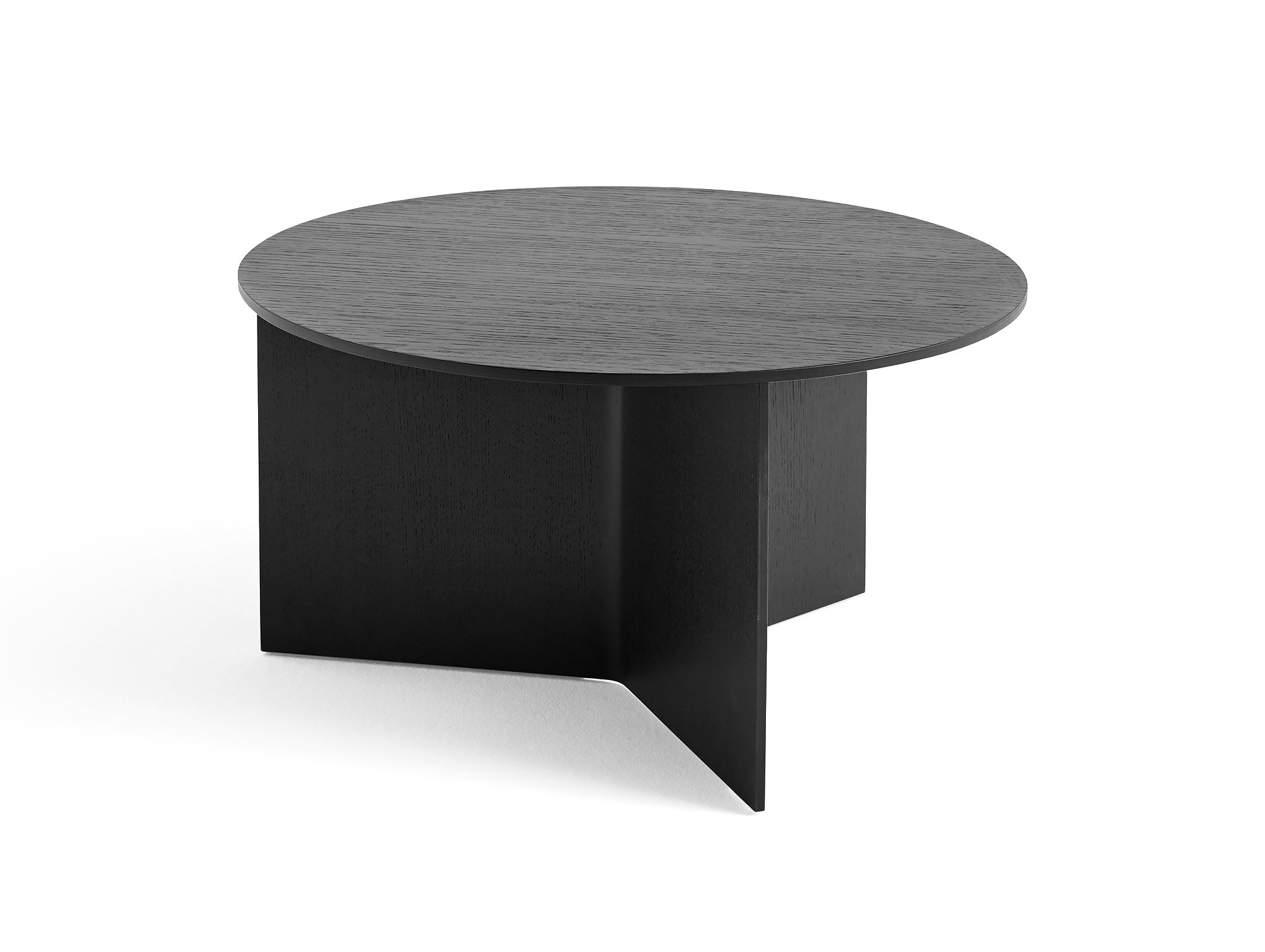 HAY SLIT TABLE WOOD XL BLACK天板の形状円型