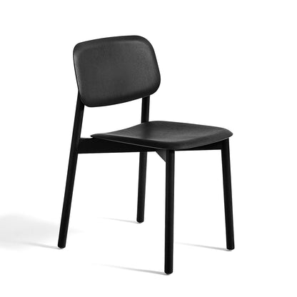 HAY Soft Edge 12 (Wood Dining Chair) - Ink Black