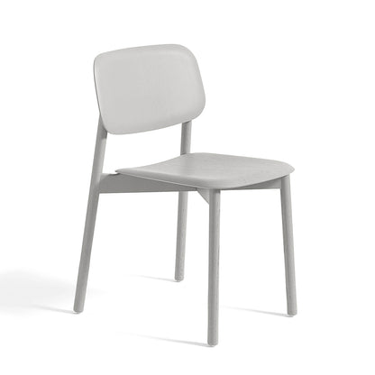 HAY Soft Edge 12 (Wood Dining Chair) - Dusty Grey