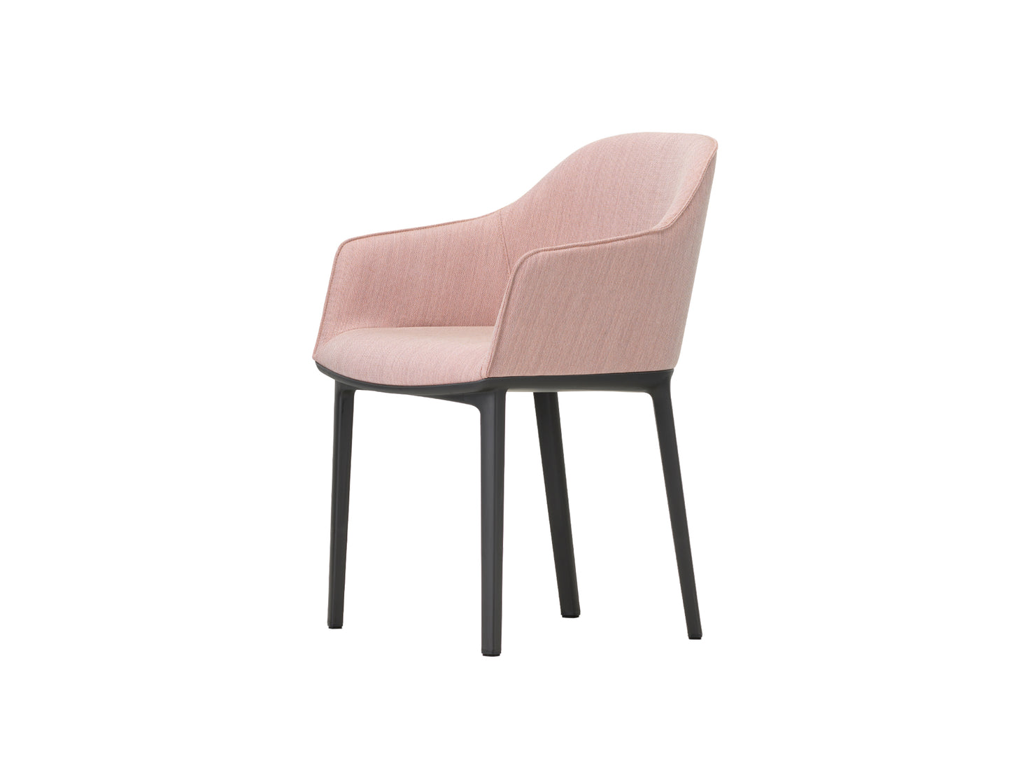 Softshell Chair by Vitra - Tress Pale Rose Melange 05 (F80)
