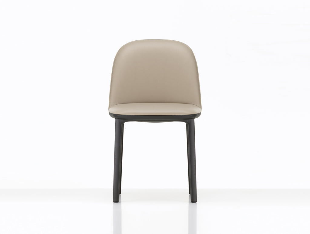 Softshell Side Chair by Vitra - Leather Clay 73 (L20)