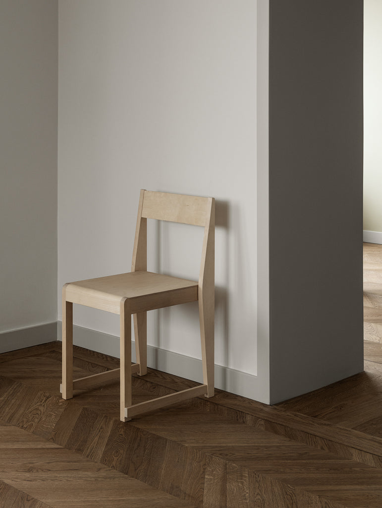 Chair 01 by Frama - Oiled Solid Birch