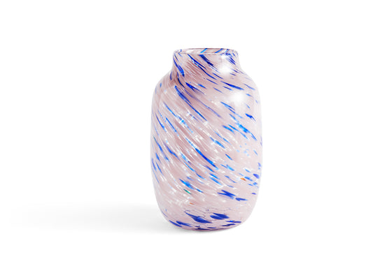 Light Pink and Blue Splash Vase by HAY