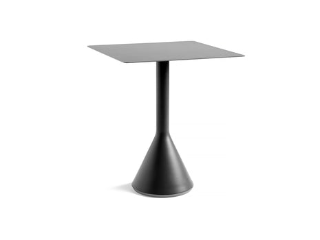Square Anthracite Palissade Cone Table by HAY