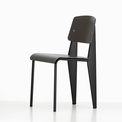 Vitra Standard SP Chair, Basalt Seat, Deep Black Base