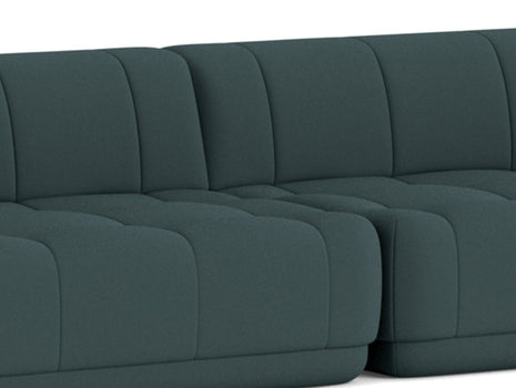 Quilton Sofa - Combination 27 by HAY / Combintion 27 / Steelcut 180