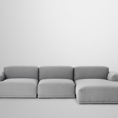 Connect Modular Sofa by Muuto - Module A+D+K / Steelcut Trio 133