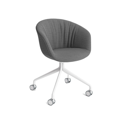 About A Chair AAC 25 Soft by HAY - Surface by HAY 150 / White Powder Coated Aluminium