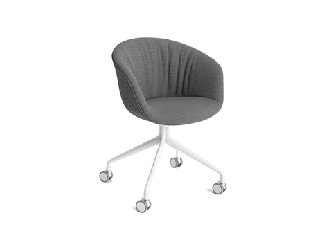 About A Chair AAC 25 Soft by HAY - Surface by HAY 150 / White Powder Coated Aluminium