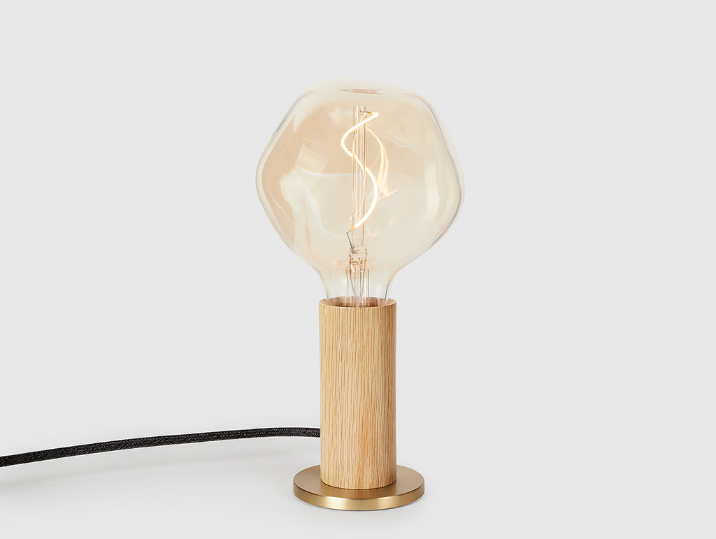 Oak Knuckle Table Lamp by Tala