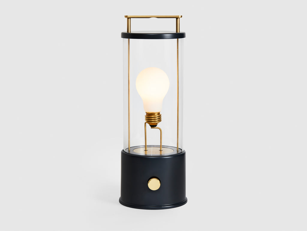 The Muse Portable Lamp in Hackles Black