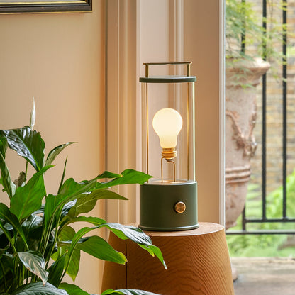 The Muse Portable Lamp in Pleasure Garden Green by Tala