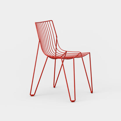 Massproductions Tio Chair in Pure Red