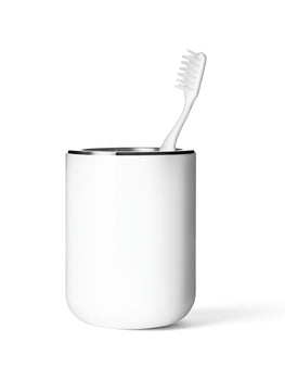Shiny White Toothbrush Holder by Menu