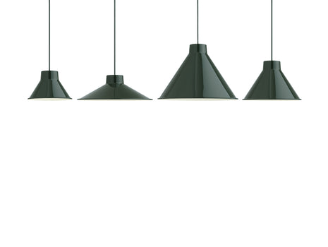 Top Pendant Lamp Family  by Muuto - Dark Green