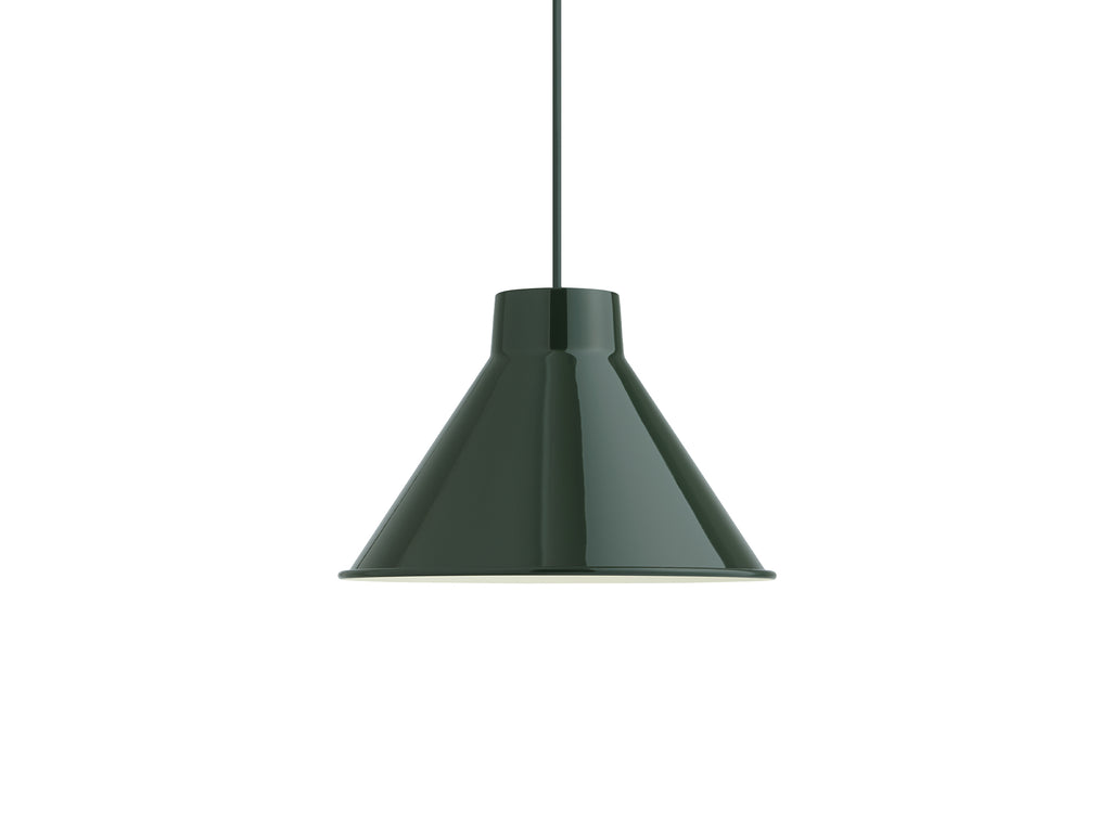 Top Pendant Lamp by Muuto - Diameter 28 cm / Dark Green  Colour